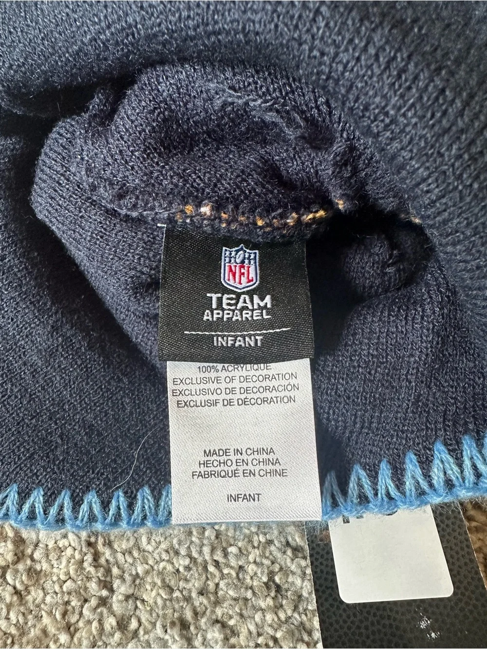 NFL Tennessee Titans Infant Beanie - NWT